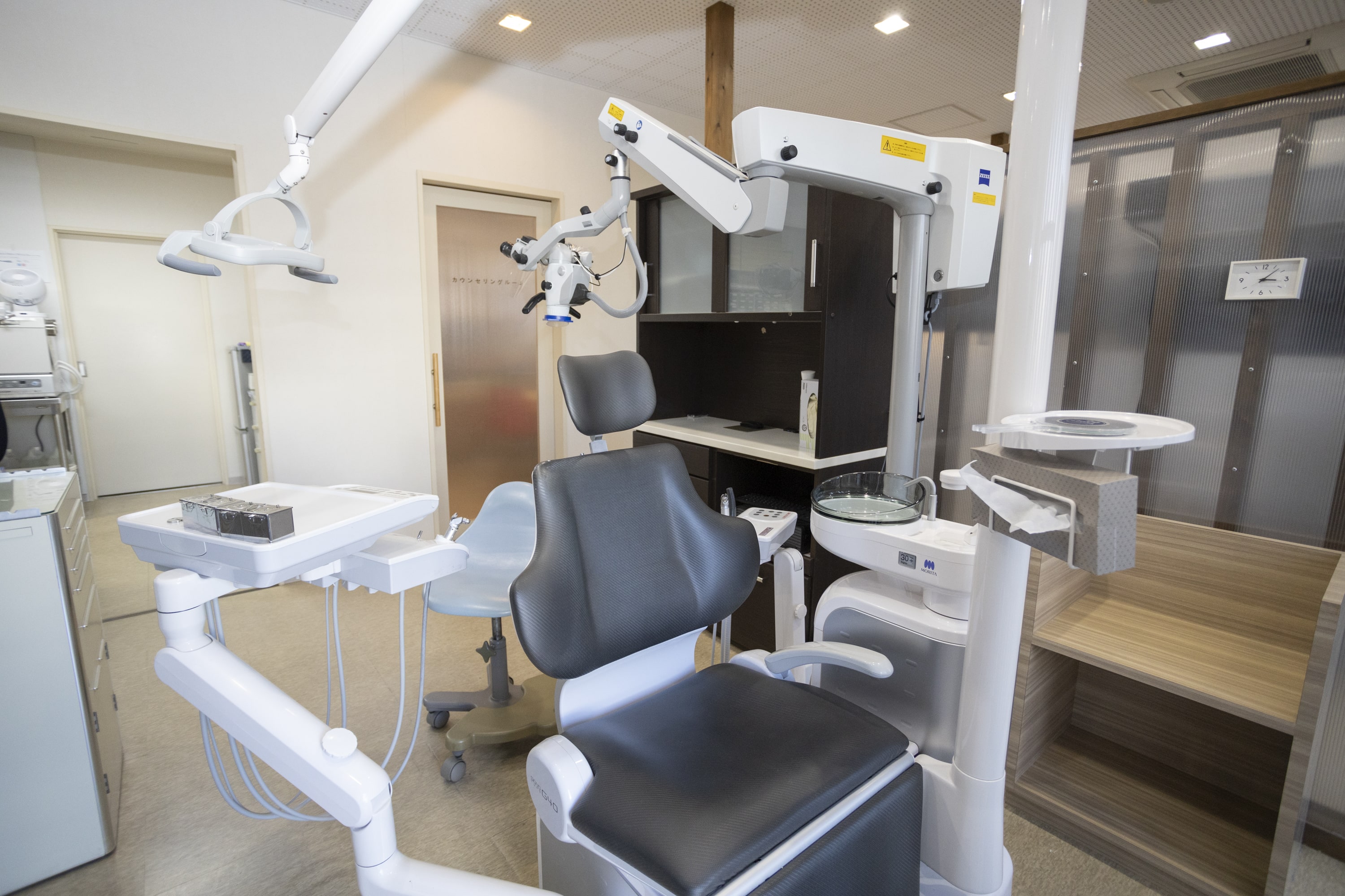 安心して受診できる院内空間